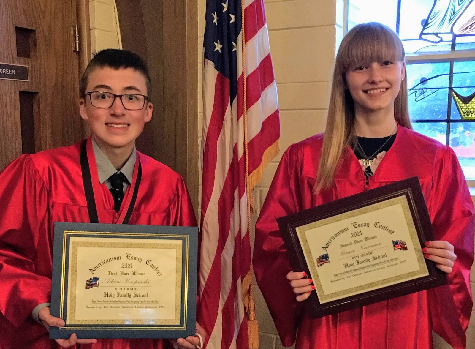 Pair of Oglesby students win American Legion essay contest Shaw Local