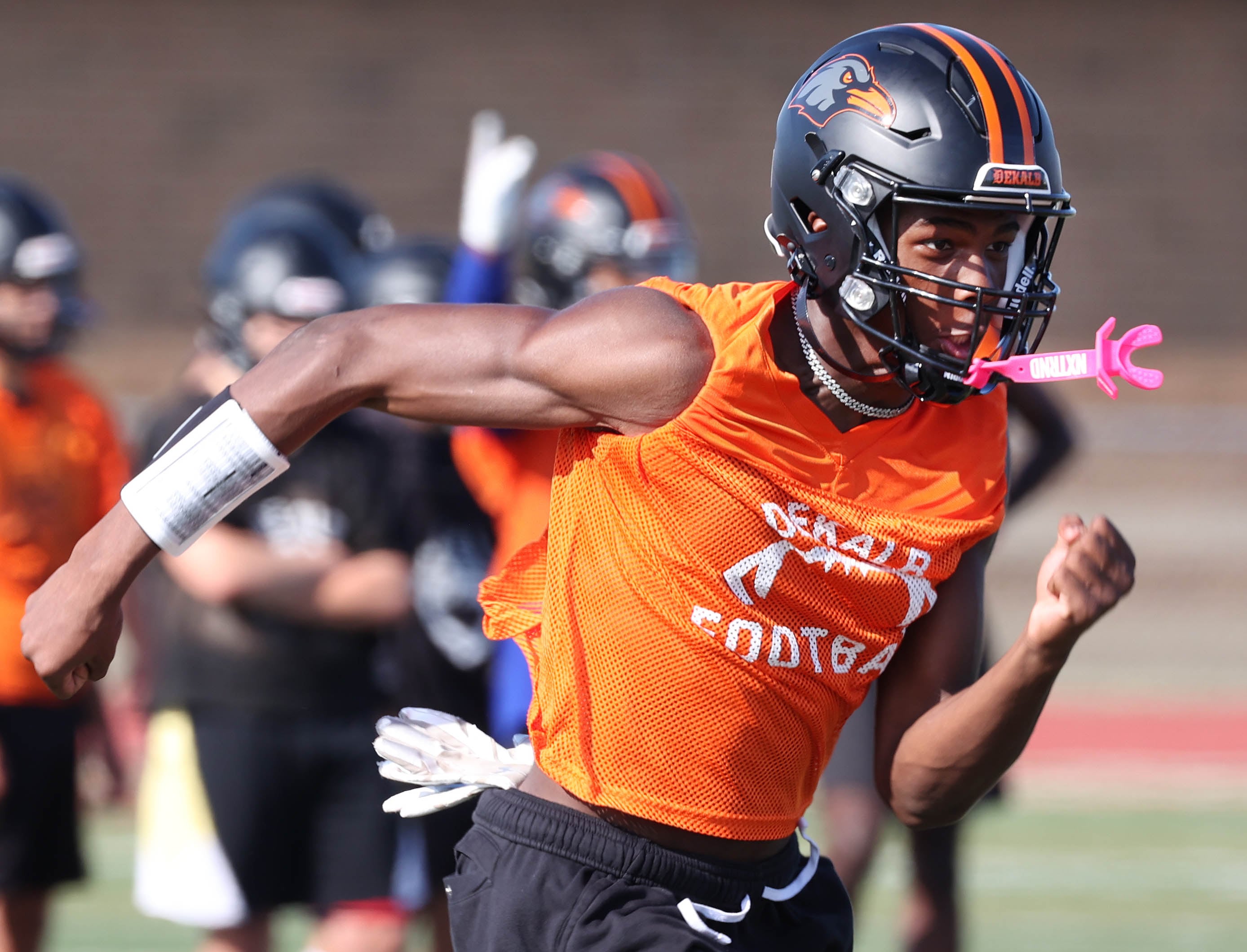 Photos: DeKalb football holds first regular season practice