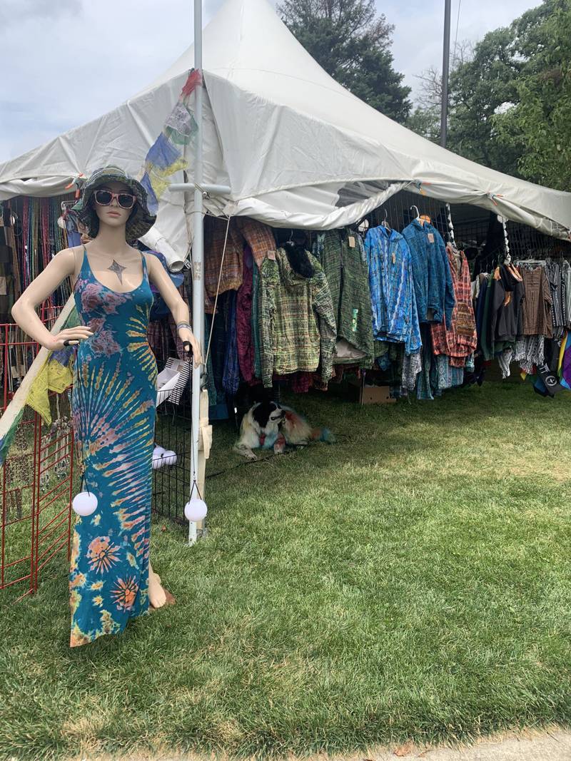 A variety of different tents offered clothing, jewelry or handcrafted items for viewing and purchase at Liberty Fest in Streator on Saturday June 29, 2024. (Bill Freskos)