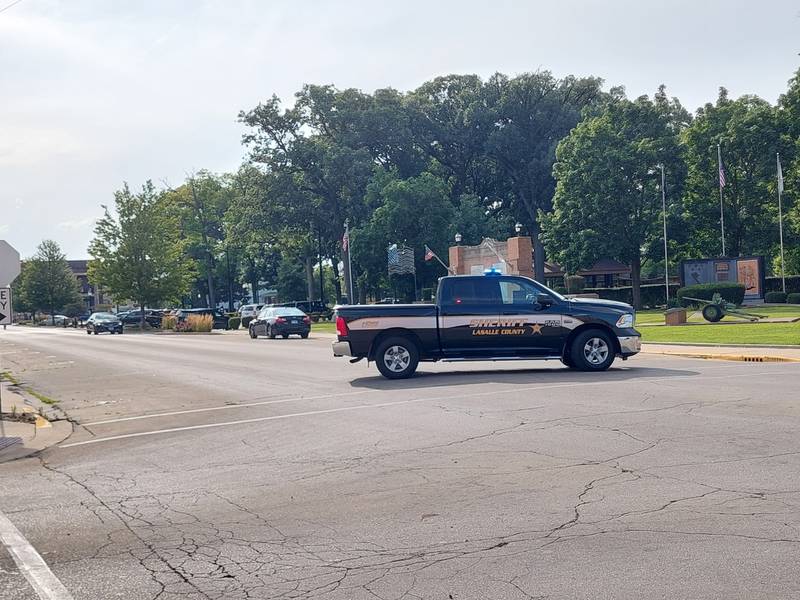 Streator Police Department taped off a portion of City Park in Streator after a man was shot following an altercation.