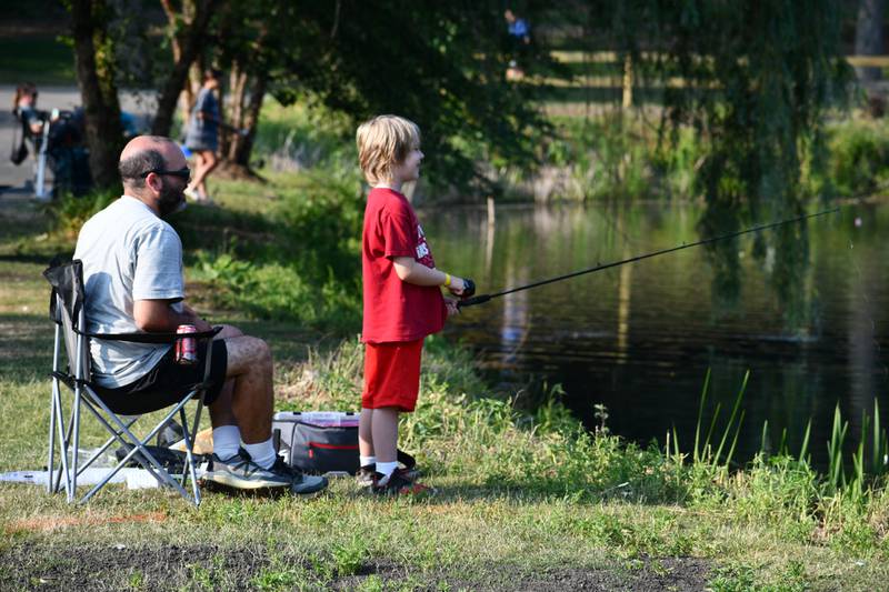 Enjoy a Summer Send-Off Fishing Derby on Sept. 21, 2024, at the Forest Preserve District of Will County’s Hidden Lakes Trout Farm in Bolingbrook.