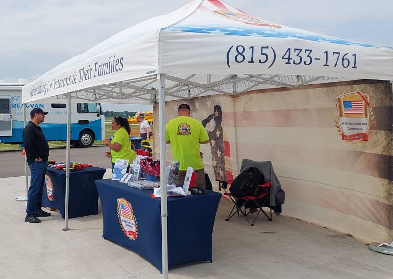The La Salle County Veterans Assistance Commission organized the fourth annual Veterans Expo on Thursday, May 16, 2024, at the Illinois Valley Regional Airport in Peru.