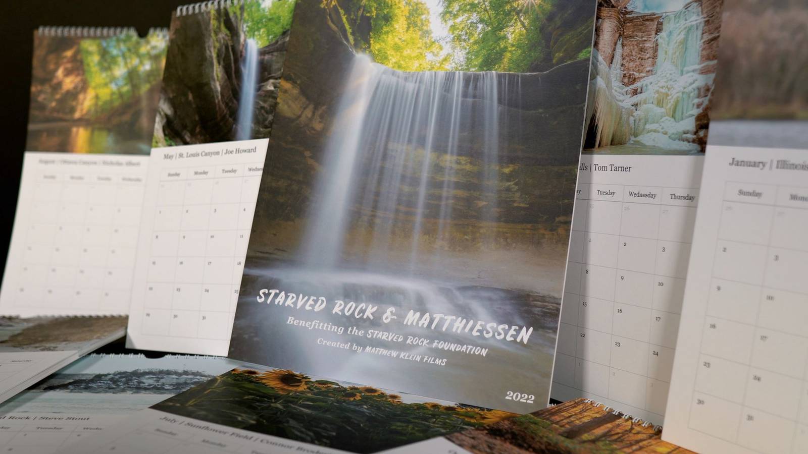 Photographer Matthew Klein creates Starved Rock calendar benefitting a