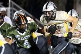 Kaneland starts strong, cruises past DeKalb for 42-7 victory