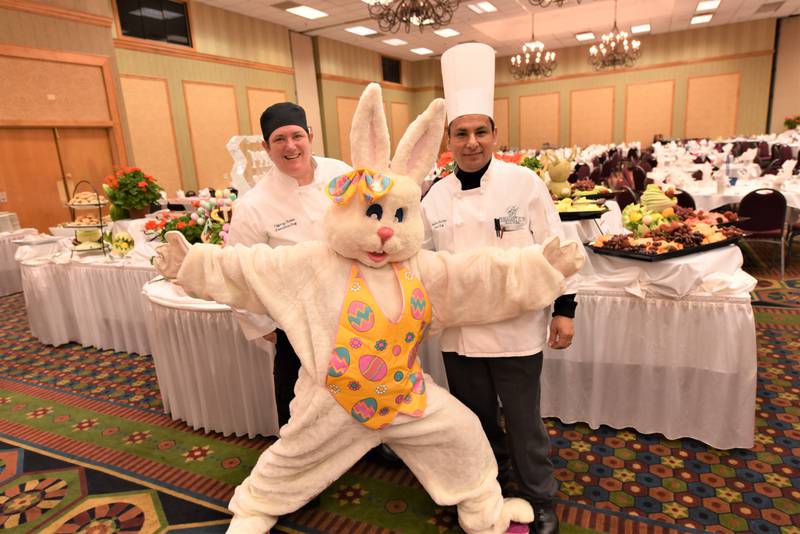 An Easter brunch at Pheasant Run Resort in St. Charles.