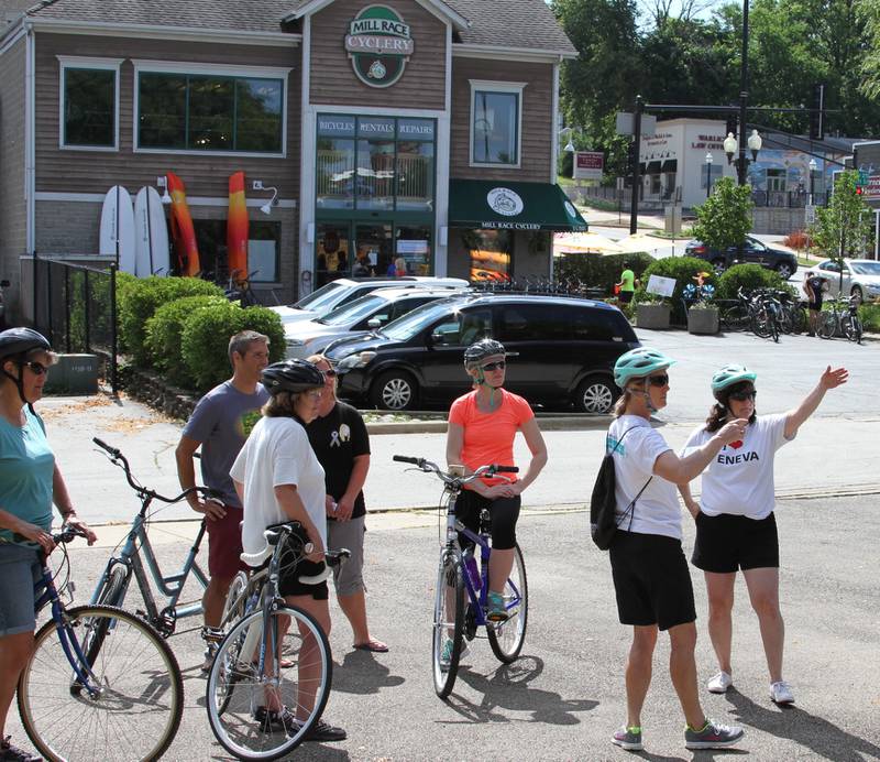 Geneva History Museum will partner with Mill Race Cyclery to host a bike tour of Geneva, specifically riding through the Fabyan's estate.