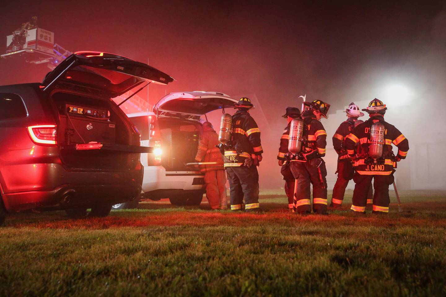 The Harvard Fire Protection District was called to a fire late on Saturday, June 1, to a business on the 22000 block of Route 173. The building suffered fire, smoke and water damage.