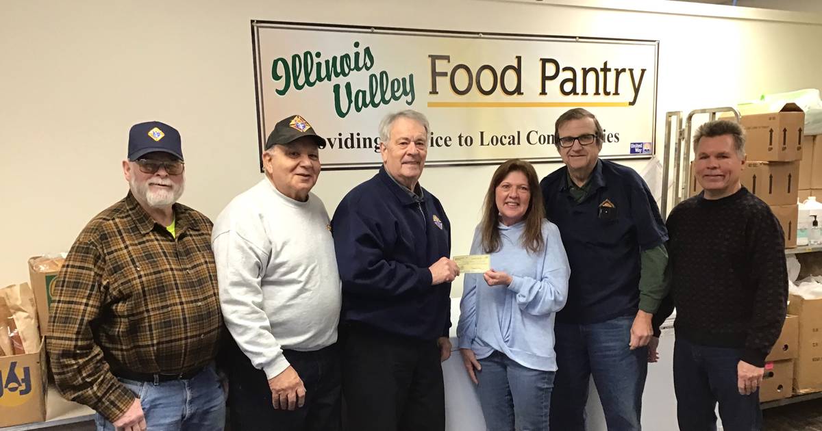 Utica Knights of Columbus raises $2,000 for Illinois Valley Food Pantry