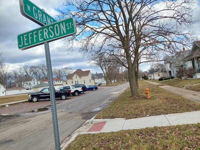 Grant Street in Streator