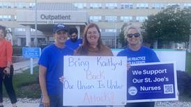 Ascension Joliet nurses rally around fired union steward