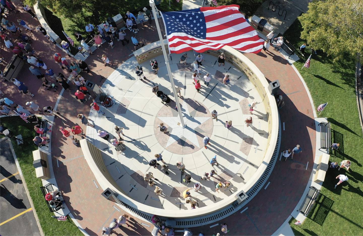 The city of Batavia will celebrate Flag Day from 7 to 8:30 p.m. June 14 at the Peg Bond Center and Batavia Riverwalk, 151 N. Island Ave. The celebration will include a free concert by the Batavia Community Band and tours of the new Flag Day Monument.