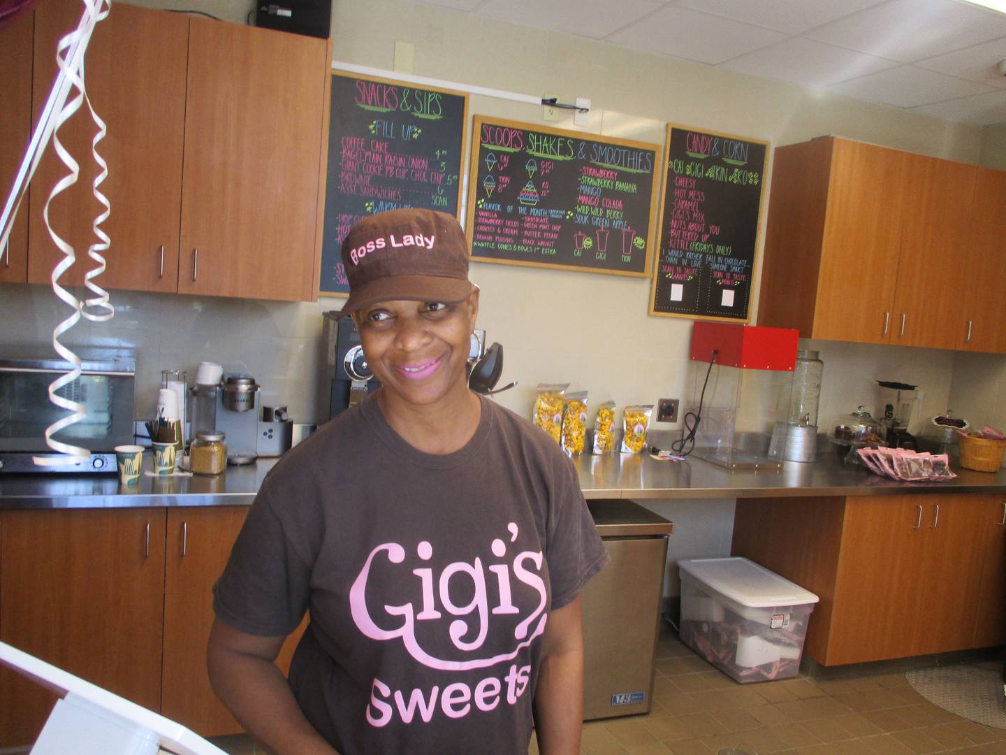Sherry Kimble last week opened Gigi's Sweets on the Go at the Gateway Center train station in Joliet. Aug. 31, 2023