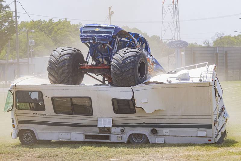 Photos Overdrive Monster Truck Tour visits Bureau County Fairgrounds