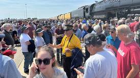 Big crowd for a Big Boy: 61,000 visit steam engine in Rochelle