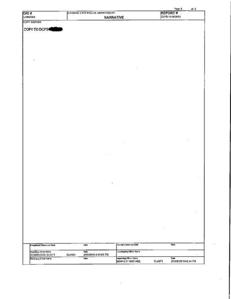 5 years of police reports from home of missing Crystal Lake boy