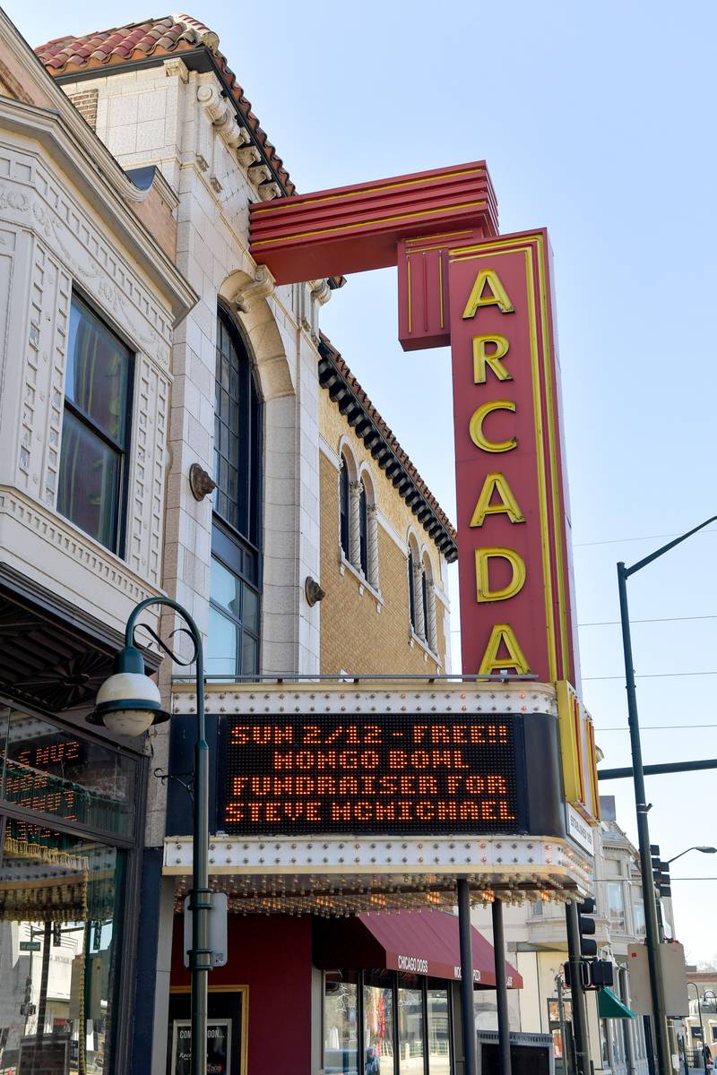 Arcada Theatre host the “Mongo Bowl 23”, a Fundraiser for former Chicago Bears player Steve “Mongo” McMichael, who has ALS, on Sunday, Feb. 12, 2023.