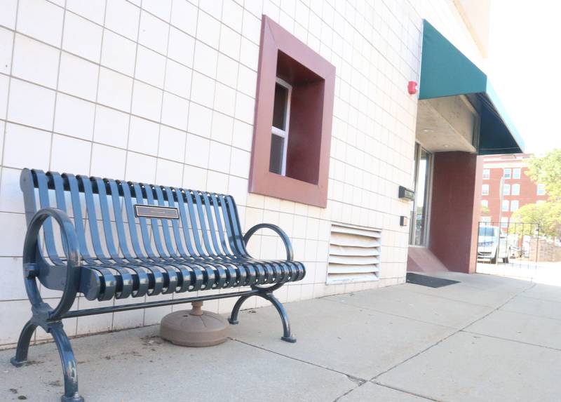 Two new benches outside the "Hub" were made in memorial of Dan Fitzgerald and Jim Monterastelli former Horizon House CEO''s on Thursday, Aug. 1, 2024 downtown La Salle. The building is located at 105 Marquette Street behind the former La Salle National Bank building. The Covid pandemic led to a 15-month closure of the side-based Day Services and the sheltered workshop. That time provided an opportunity to completely redesign Horizon House's Day Services and resulted in closing the sheltered workshop and seeking an alternative home base for the program. Several months were spent remodeling the location to best meet the needs of the people who receive day services. Horizon House has been in operation for 54 years. During this tenure, they have made many significant physical and programmatic changes in response to the changing needs of the people with disabilities they serve. the opening of "The Hub" is one more example of our commitment to the future.