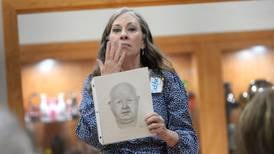 Photos: Retired forensic artist offers tips of her trade