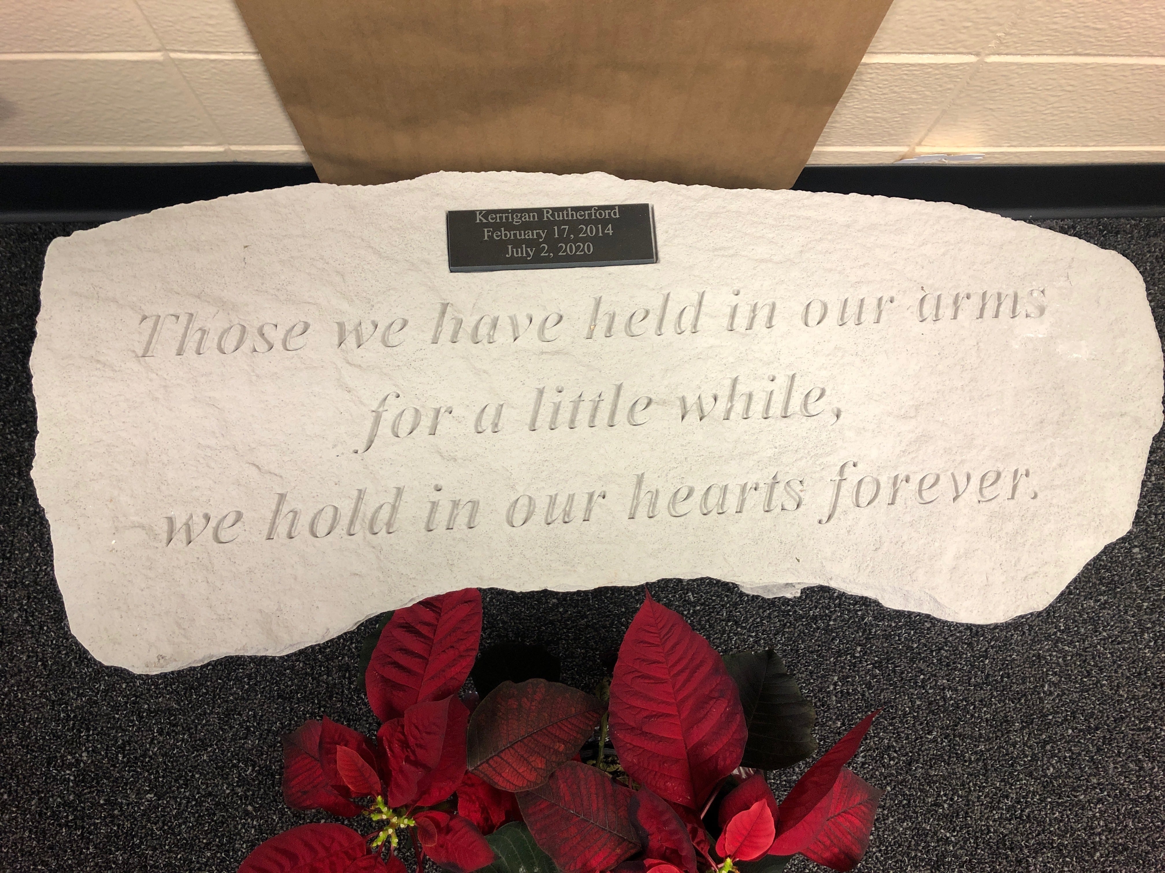 Kerrigan Rutherford remembered at Boulder Hill Elementary School