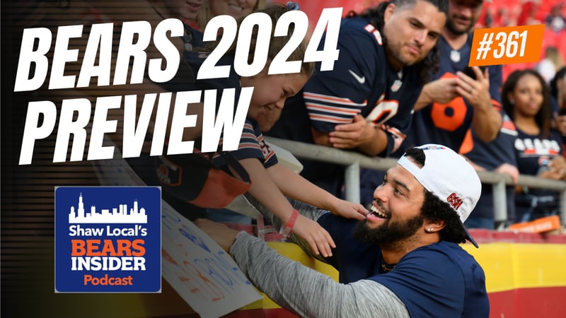 Bears Insider Podcast 2024 season preview for the Chicago Bears