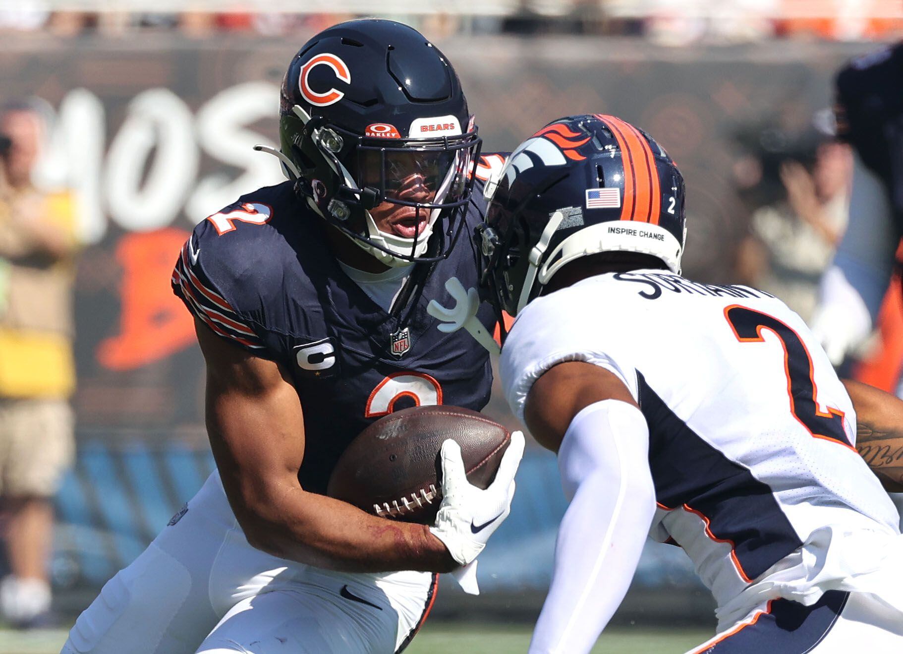 chicago bears helmet change