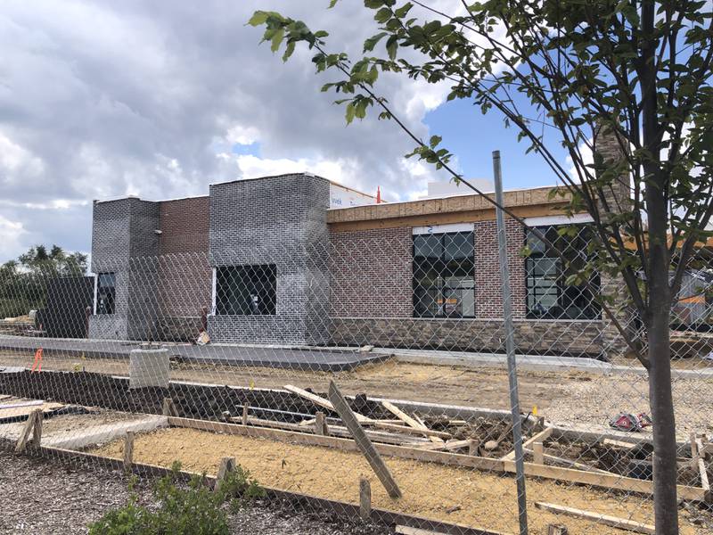 The new Wendy's location in Crystal Lake at 5501 is under construction. The current Wendy's location will be closing once the new one opens.