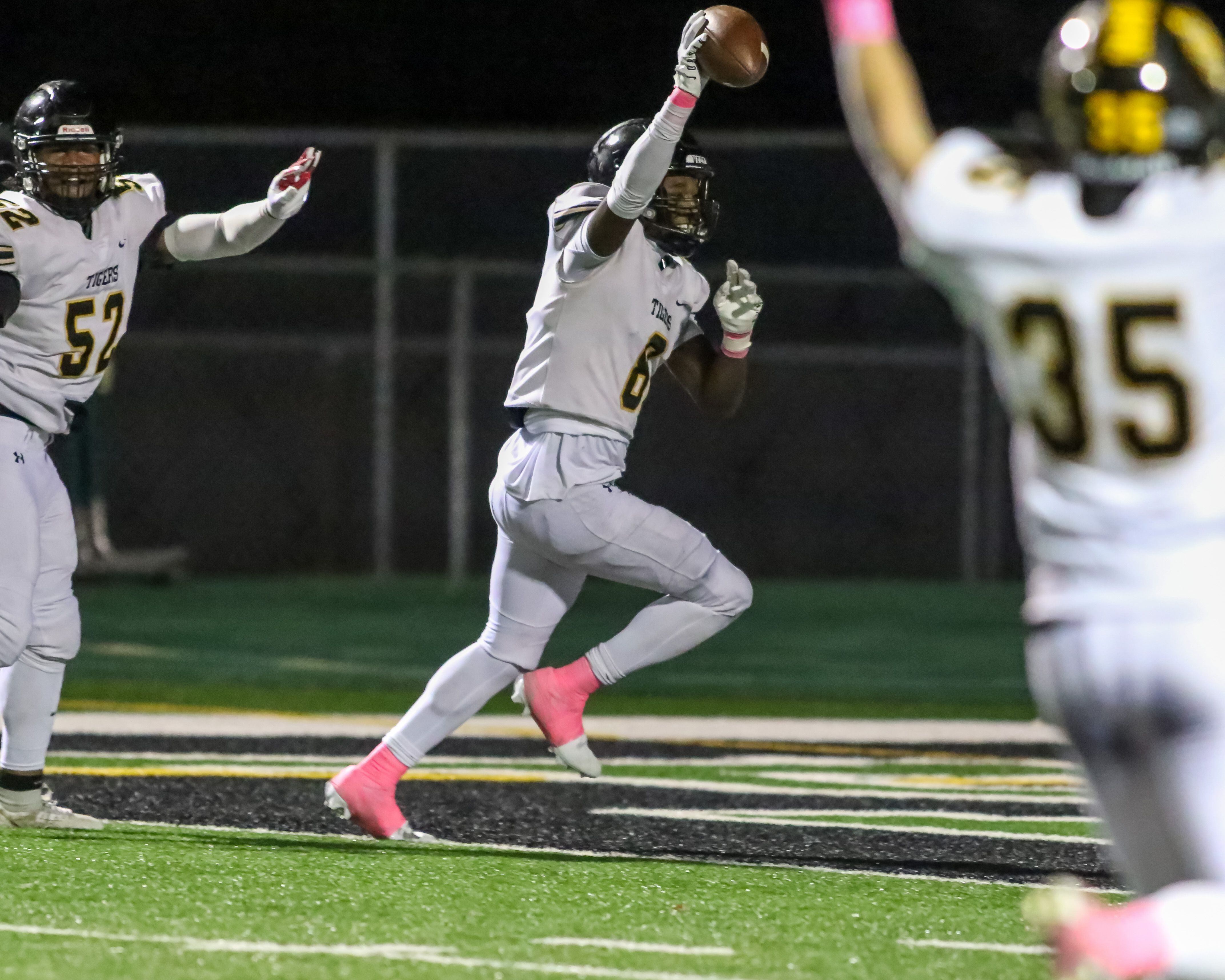 Tigers all business heading into last regular season football game