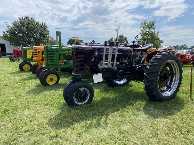 Restored antique tractors will be on display at the Whiteside County Fair, Aug. 15-19.