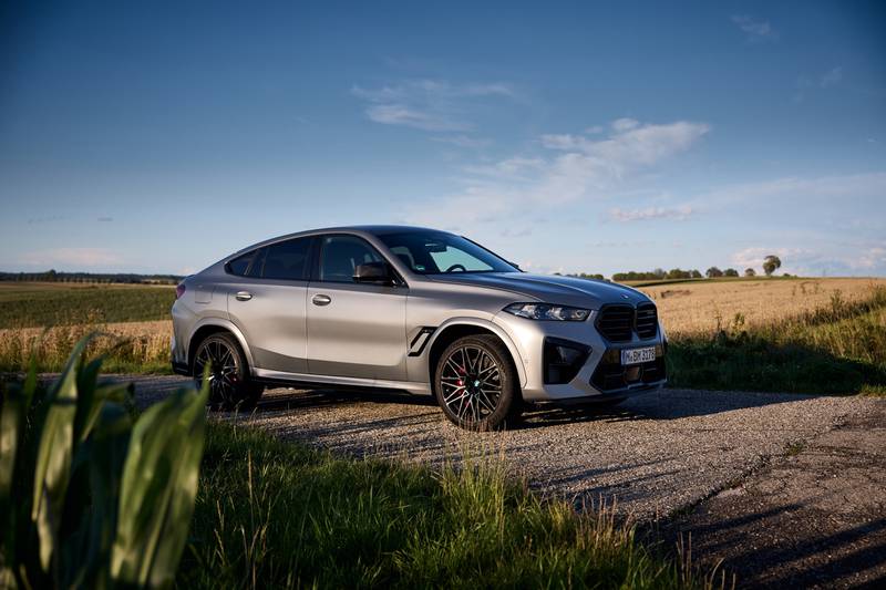 The 2024 BMW X6 M combines a high-seating position with coupe-like BMW performance.