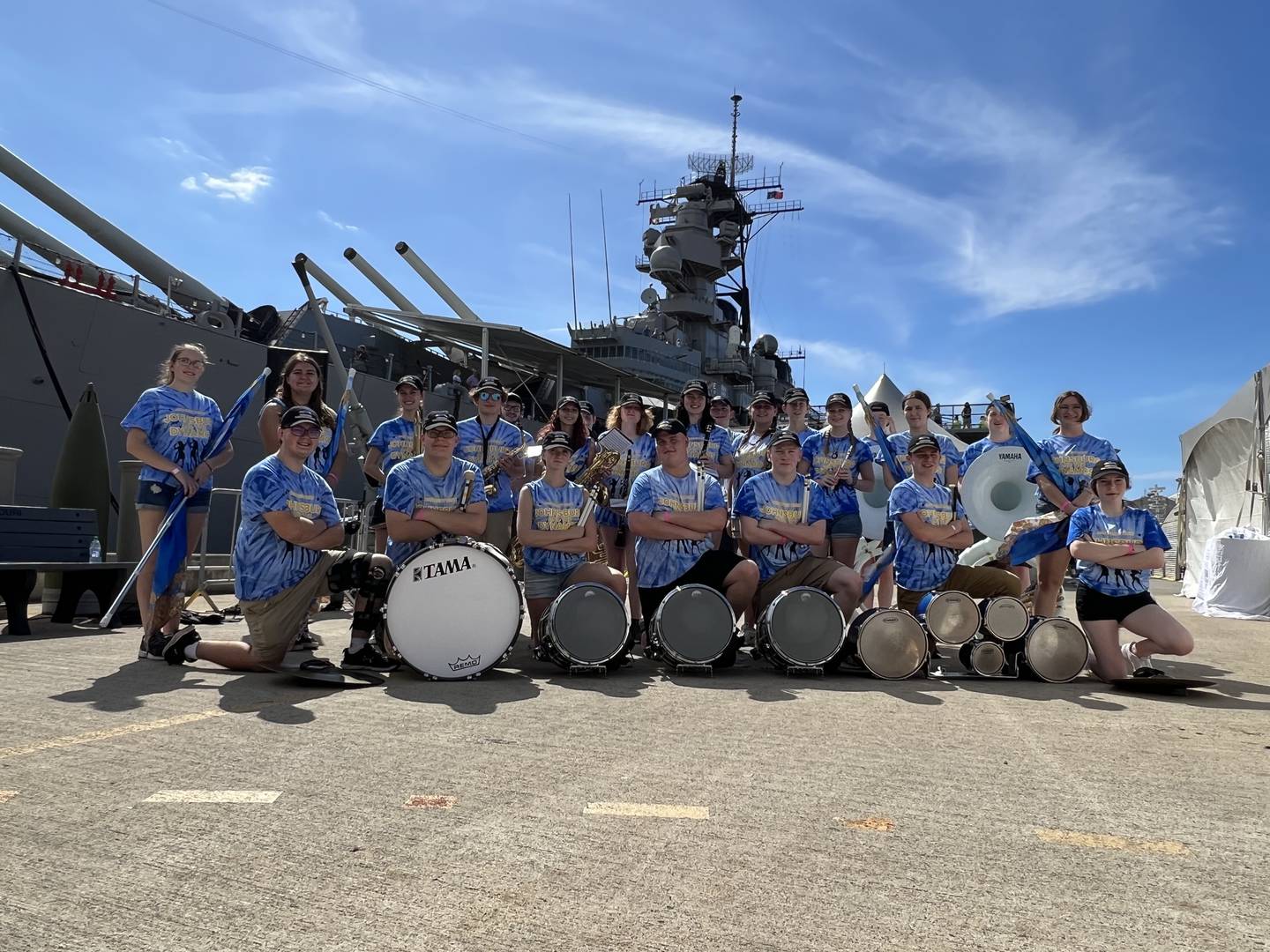 Johnsburg marching band play in Pearl Harbor parade, tribute Shaw Local