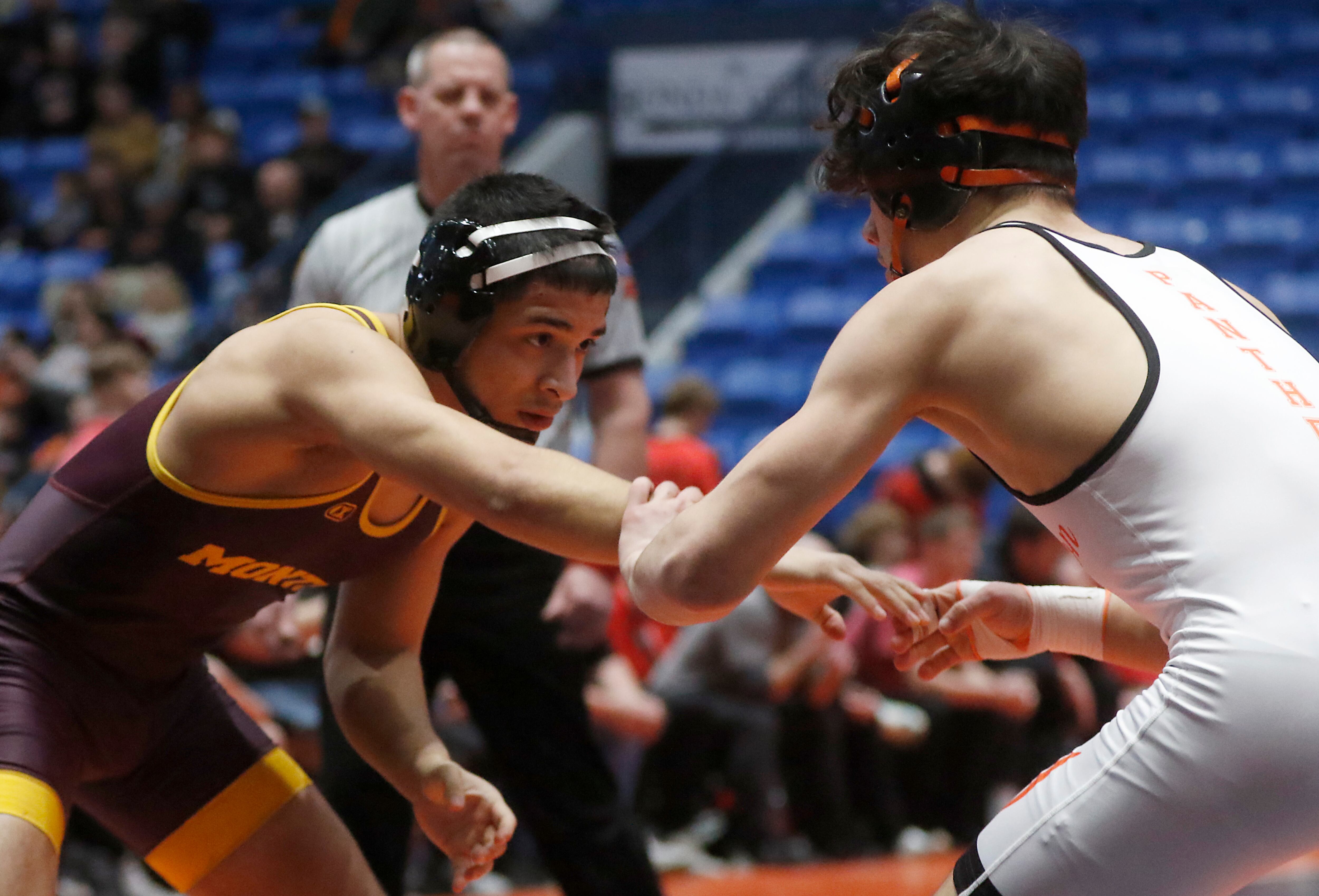 Boys wrestling: Montini’s quest for record 17th IHSA state championship comes up just short