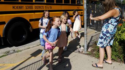 Photos: First day of school for McHenry's Landmark Elementary School
