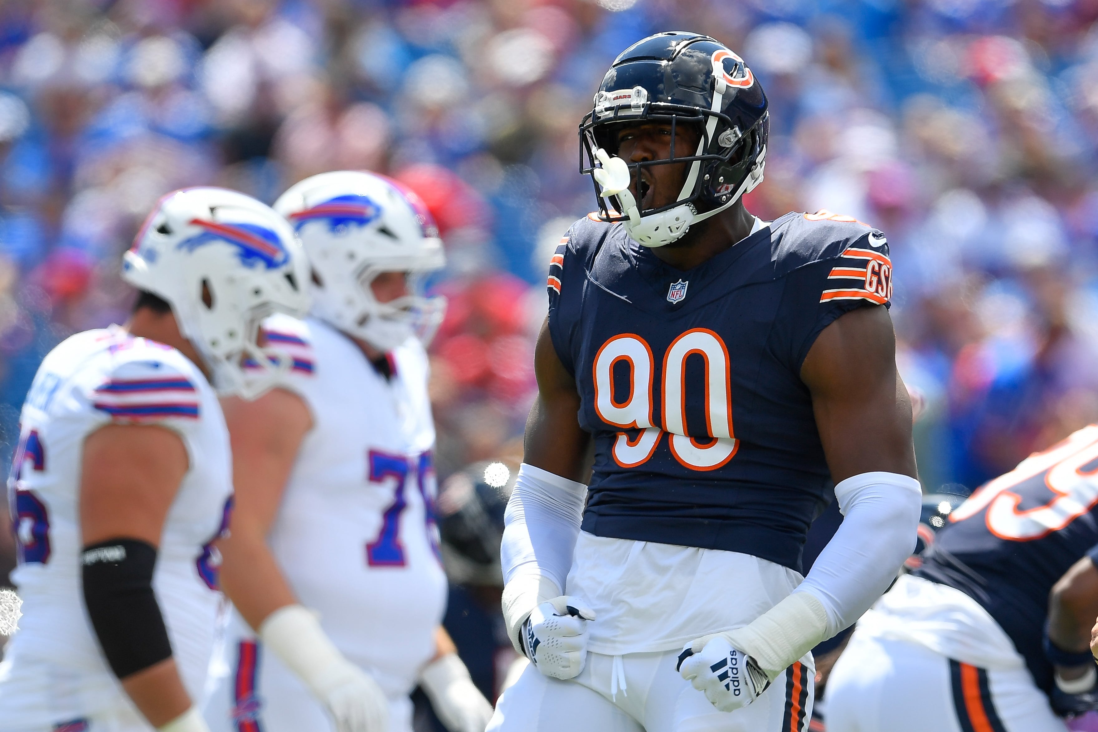 Chicago Bears training camp news: Dominique Robinson adds 20 pounds, knows his future isn’t guaranteed