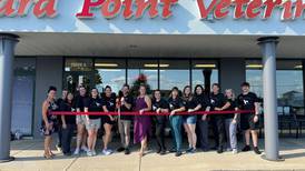 Mallard Point Veterinary Clinic celebrate Channahon Minooka Chamber membership with open house