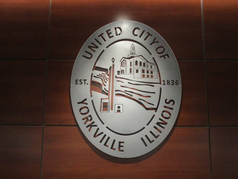 Yorkville city seal.