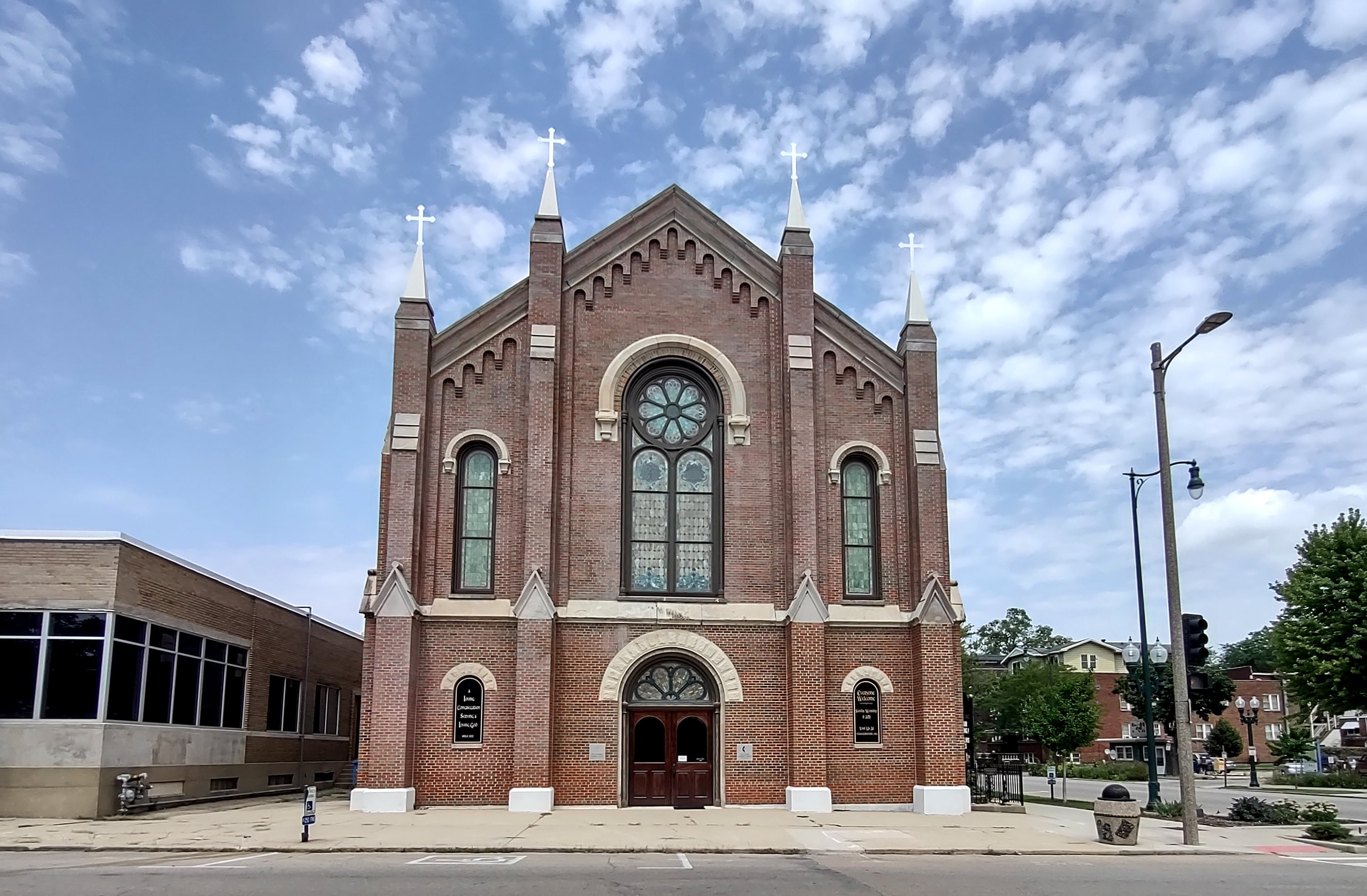 First United Methodist Church stands at 100 W. Jefferson St., Ottawa.