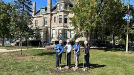 Elmhurst History Museum breaks ground on outdoor performance space