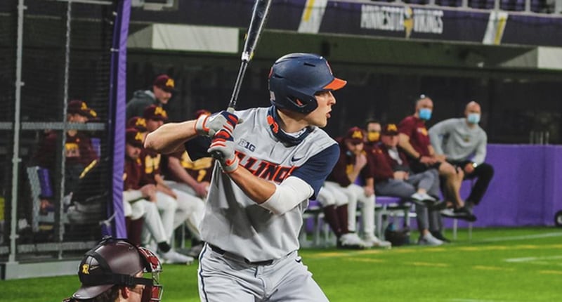 Cam McDonald, a senior outfielder from Ladd (Hall), has been nominated for the prestigious Dike Eddleman Male Athlete of the Year Award at the University of Illinois.