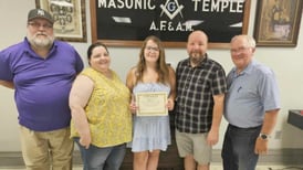 Peru Masons award $2,000 in scholarships