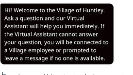 Huntley adds chat feature to village website: ‘It’s definitely growing’