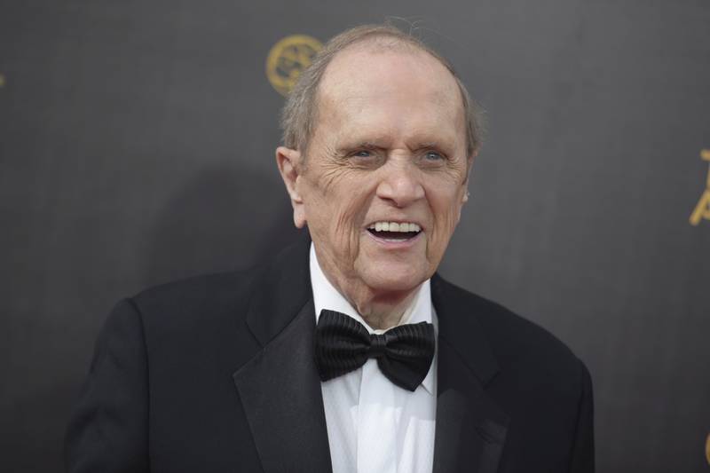 FILE - Bob Newhart appears at the Creative Arts Emmy Awards in Los Angeles on Sept. 10, 2016. Newhart, the deadpan master of sitcoms and telephone monologues, died in Los Angeles on Thursday, July 18, 2024. He was 94. (Photo by Richard Shotwell/Invision/AP, File)