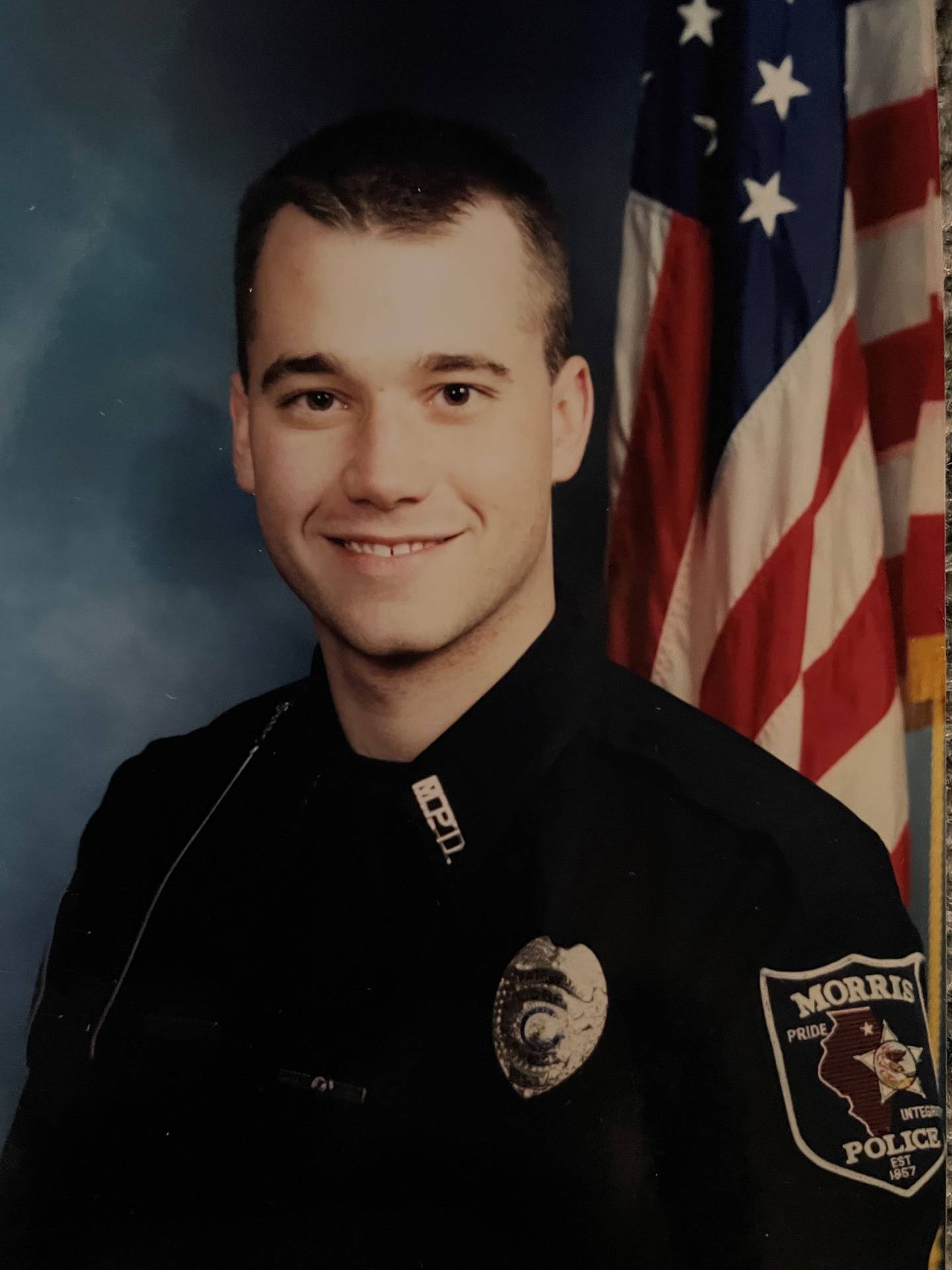 Deputy Chief Chad Skelton when he was hired in 1998.