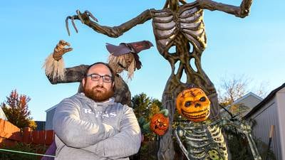 Photos: Oswego family brings out the scares with Halloween decor