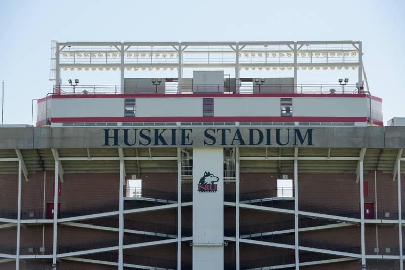 Northern Illinois University, NIU, Huskie Stadium football field in DeKalb, IL on Thursday, May 13, 2021.