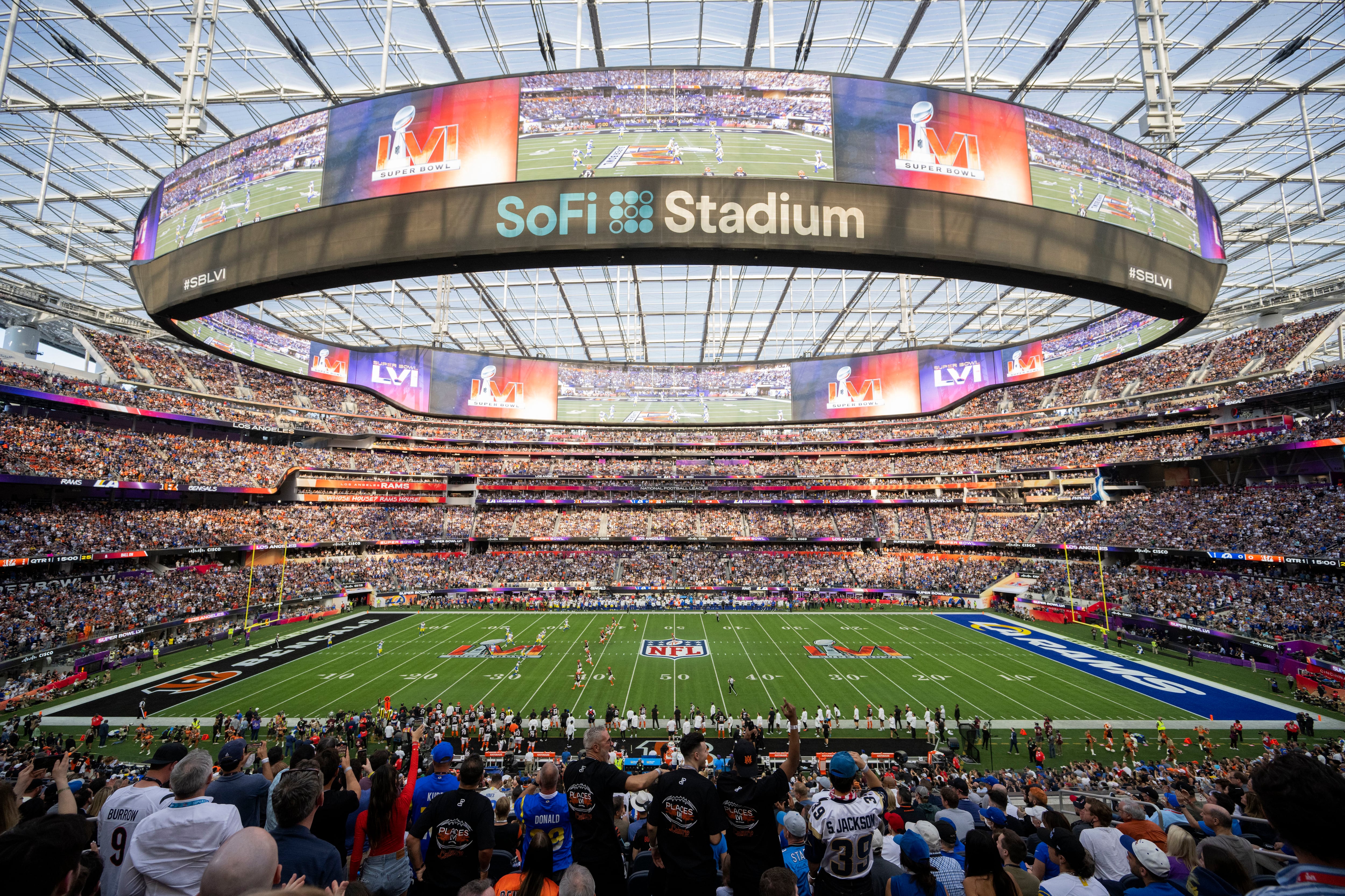 super bowl experience sofi stadium