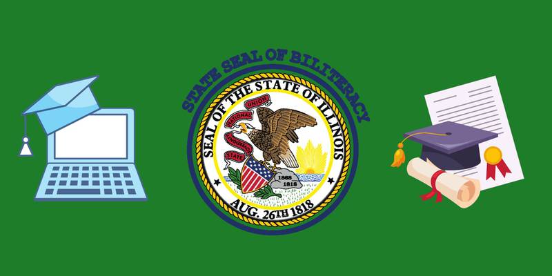 The State of Illinois Seal of Biliteracy has been awarded to 42 Plainfield School District 202 students for demonstrating high proficiency in English and in reading, writing, listening and speaking another language.