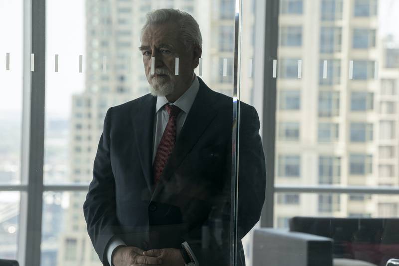 This image released by HBO  shows Brian Cox in a scene from "Succession." (HBO via AP)