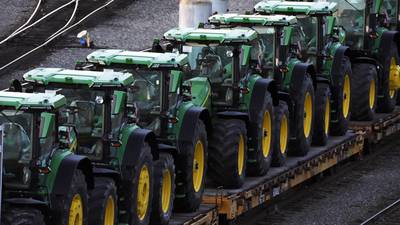 Struggling with falling demand for farm equipment, Deere & Co. announces nearly 600 layoffs