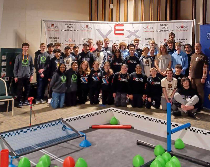 Fox Valley Robotic's Coyotes Sub-Division Vex won several state awards and five teams were invited to the World Competition held from April 25-27 in Dallas, Texas.