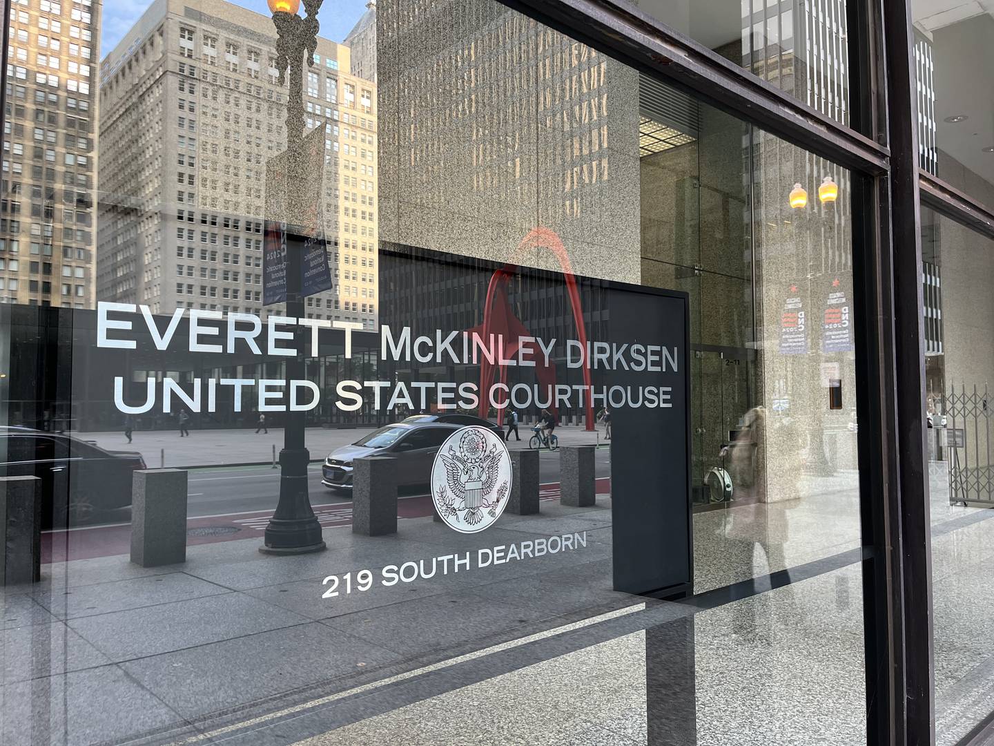 The Everett M. Dirksen U.S. Courthouse in Chicago, seen on Wednesday, Sept. 11, 2024.